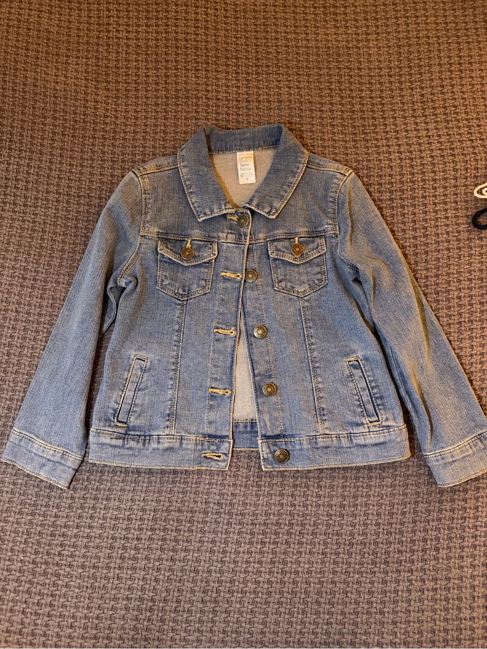 Carter's Light Blue Denim Jean Jacket for Kids